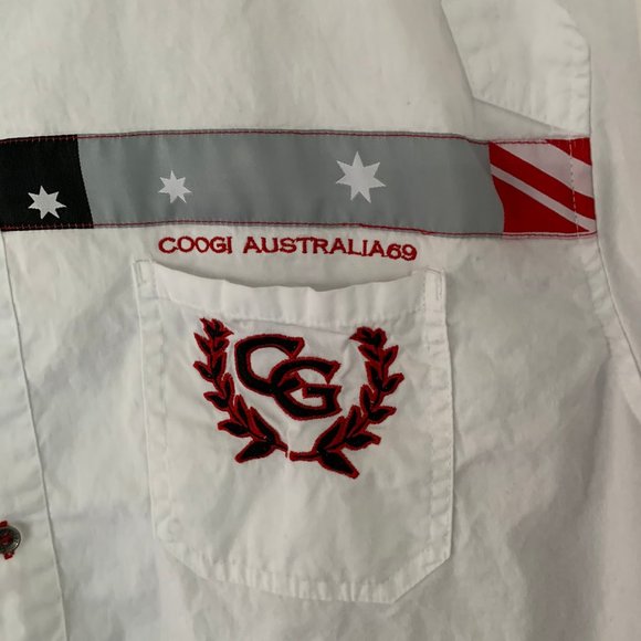 Like New Men's Classic Coogi Button Down Shirt - Picture 5 of 11